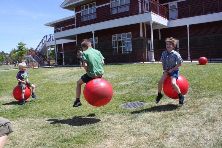 We don't have a lot of bells and whistles, but apparently we teach levitation!